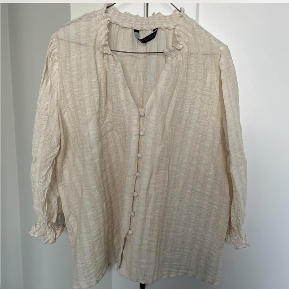 Oversized button up blouse - Picture 2 of 3